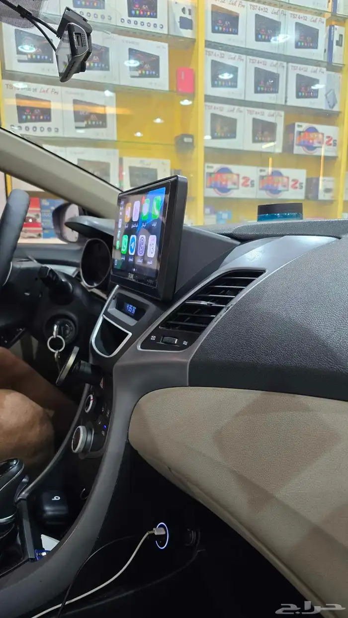 شاشة هيونداي النترا 2012 2015 شكل جديد 10 بوصة 4