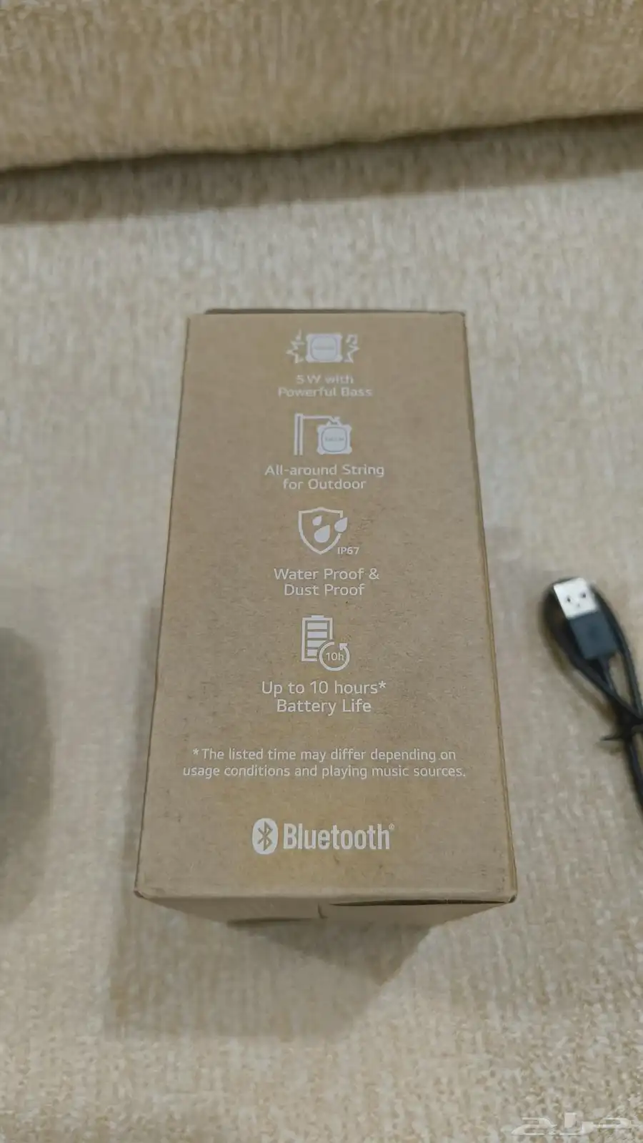 سماعة نضيفه جدا  LG XBOOM GO 5