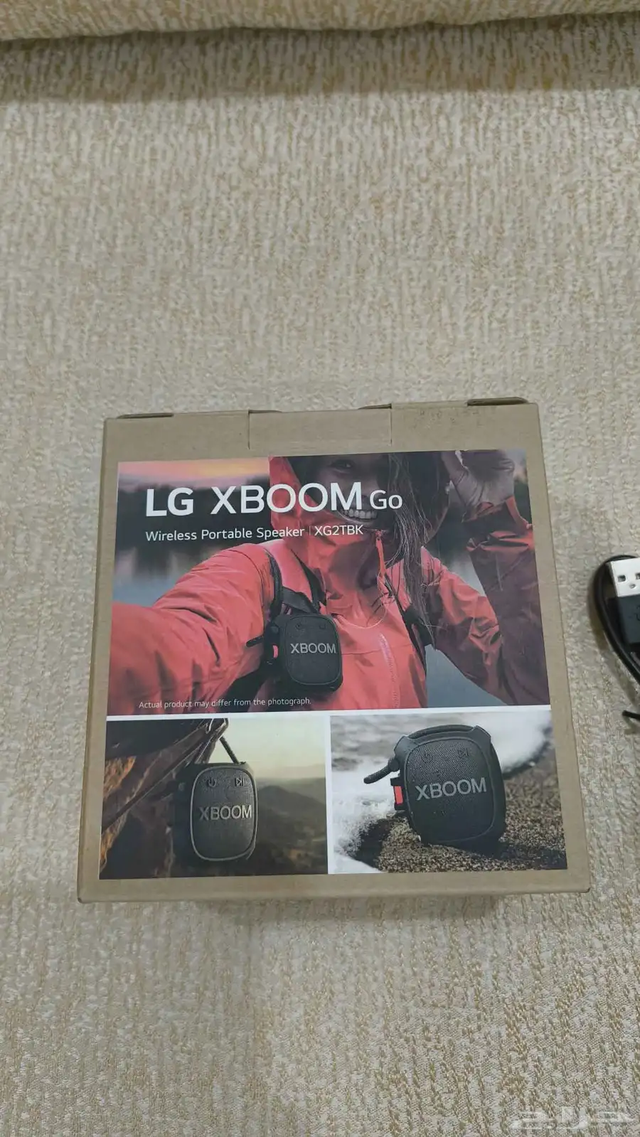 سماعة نضيفه جدا  LG XBOOM GO 4