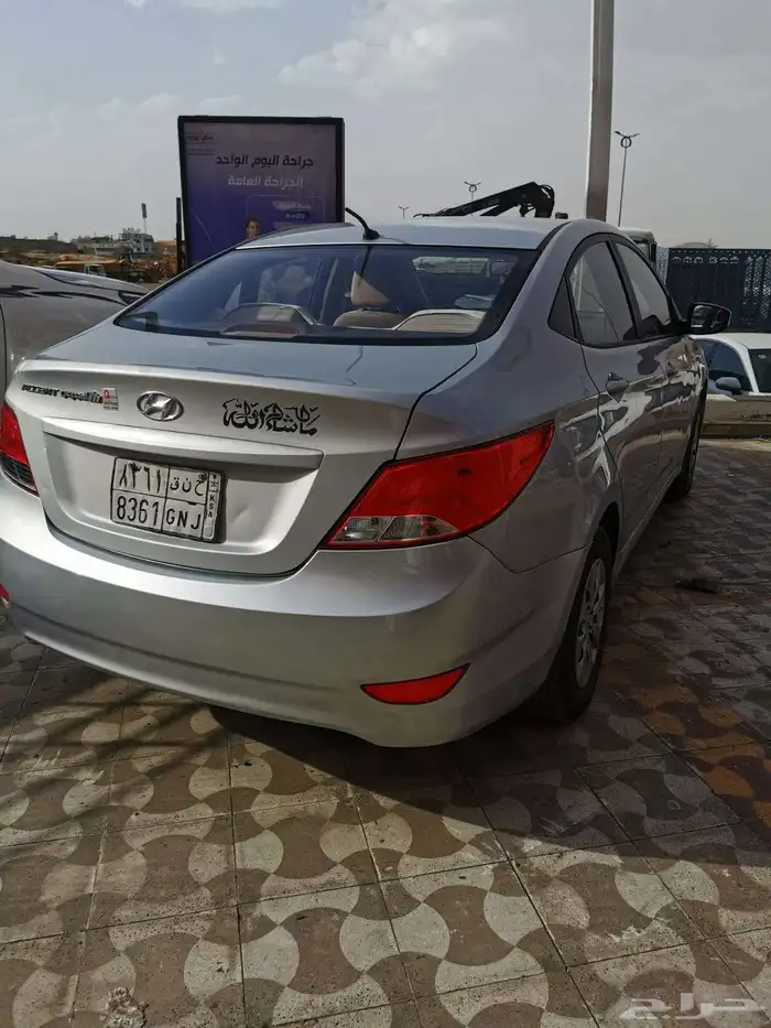 للبيع اكسنت موديل 2016 اتوماتيك 3