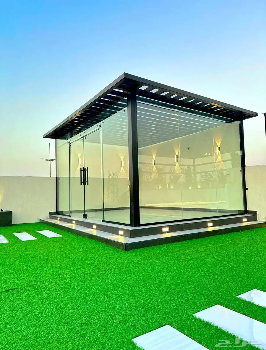 عمل غرف زجاج 0