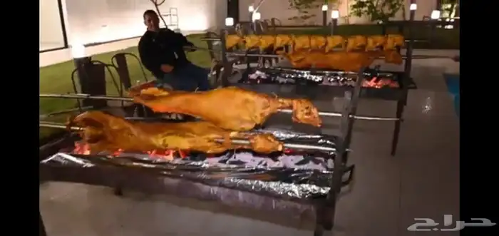 خروف مشوي على الجمر بالطريقة العثمانية 20