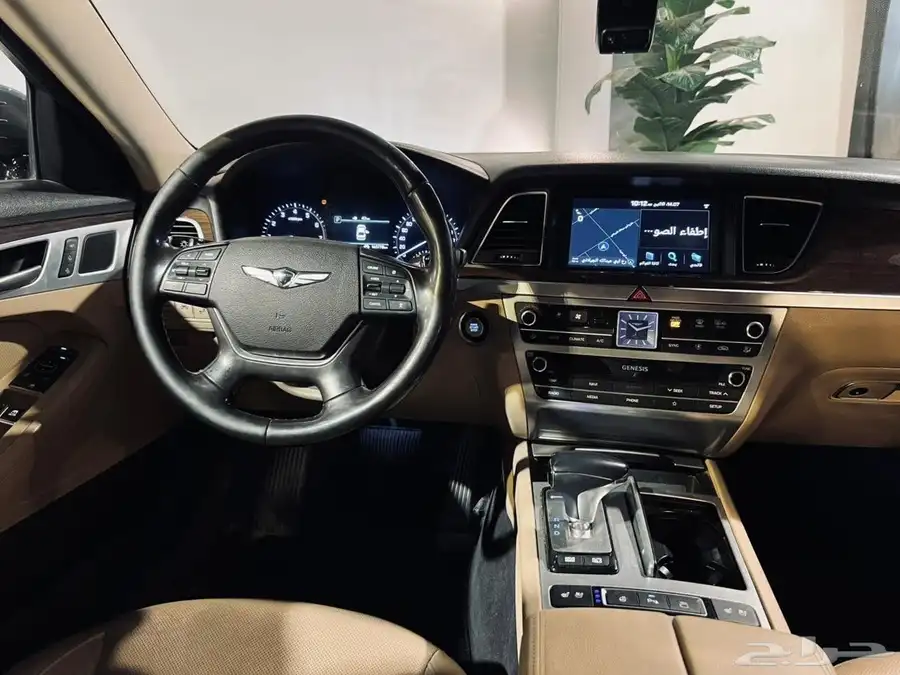 جنسس 2019 G80 V6 بحاله ممتازه ماشاء الله 5
