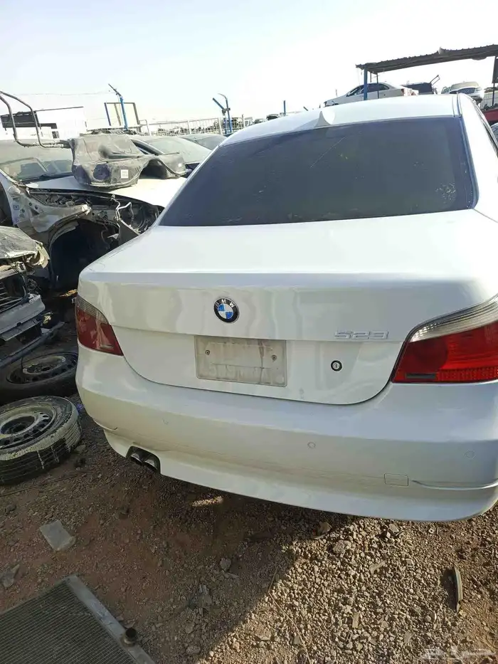 بي ام حجم 525.مديل 2007 تشليح قطع غيار متوجد 1