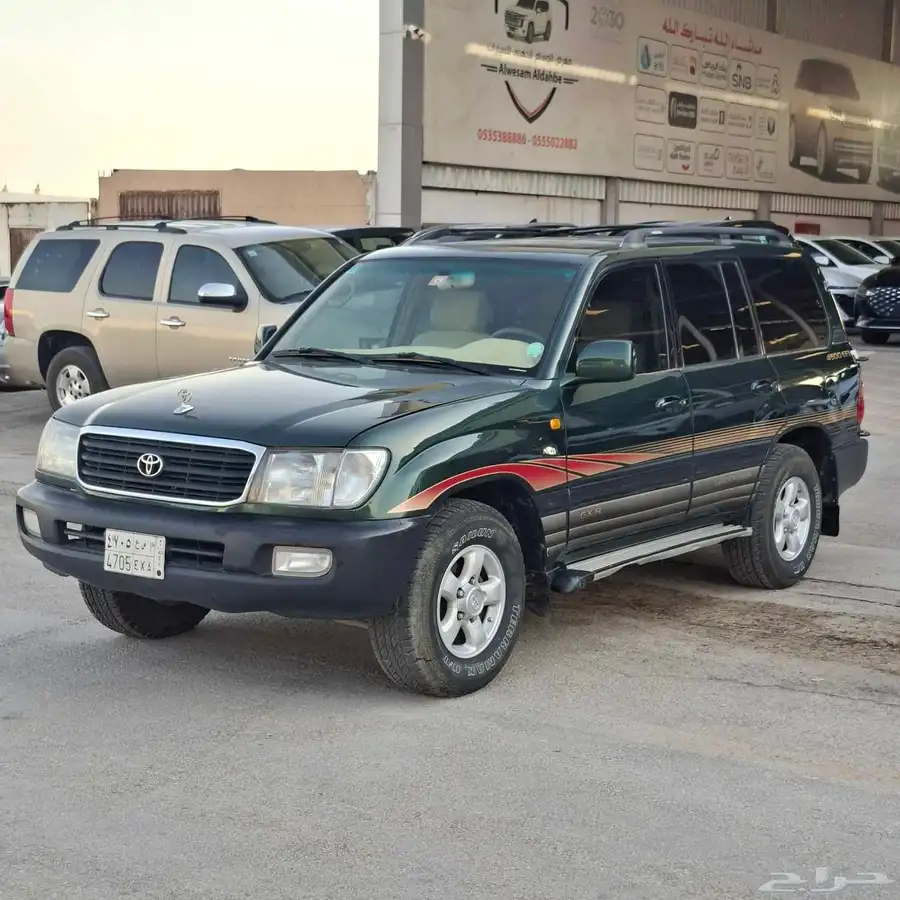 جيب تويوتا G الموديل 1999 فل كامل قيرعادي فتحه ثلاجه للبيع 1