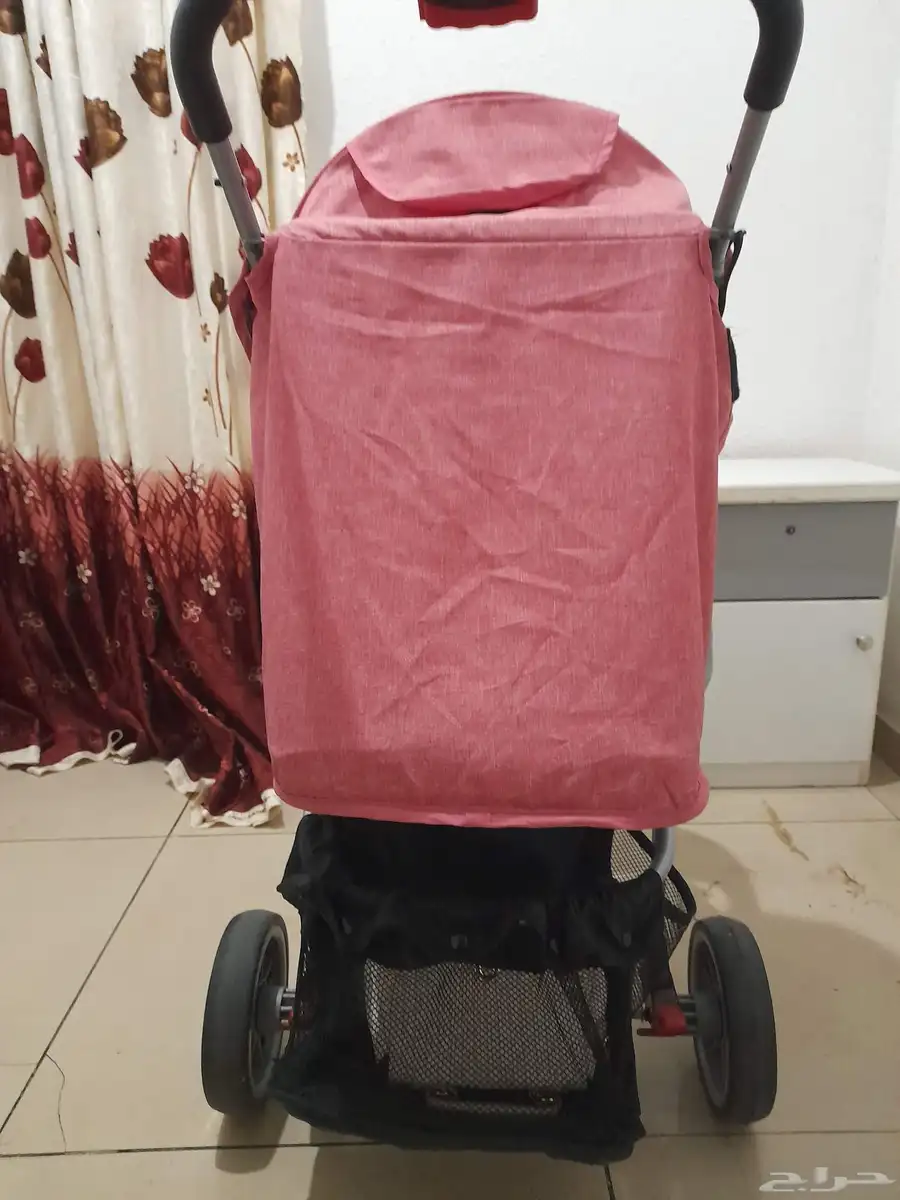 عربة اطفال مستعملة بحالة ممتازة 1