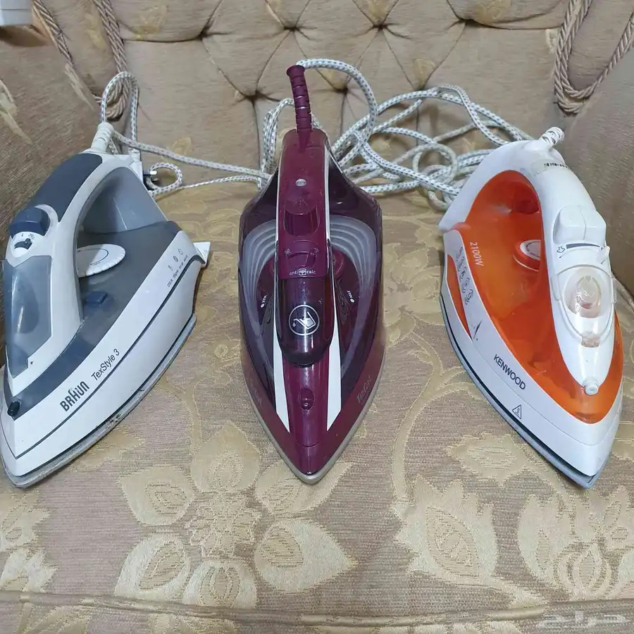 3 كوايات Braun  Tefal  Kenwood 0