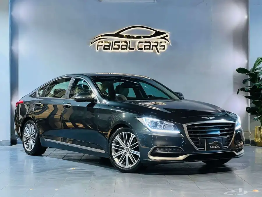 جنسس 2019 G80 V6 بحاله ممتازه ماشاء الله 1