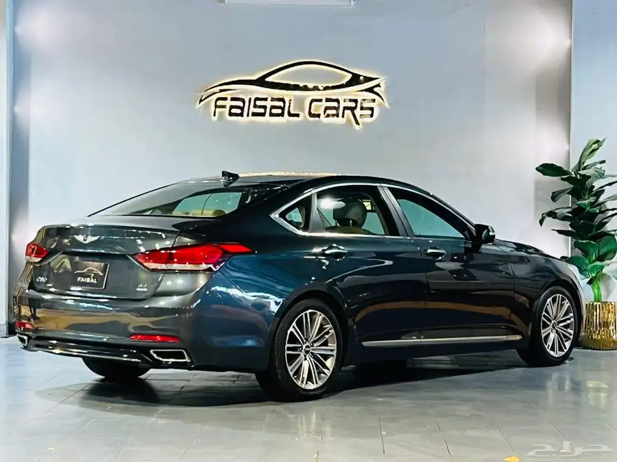 جنسس 2019 G80 V6 بحاله ممتازه ماشاء الله 2