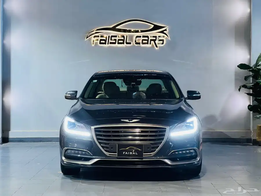 جنسس 2019 G80 V6 بحاله ممتازه ماشاء الله 0