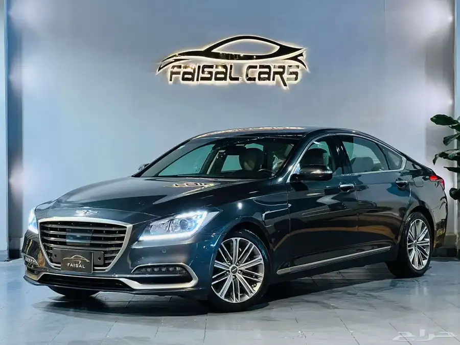 جنسس 2019 G80 V6 بحاله ممتازه ماشاء الله 15