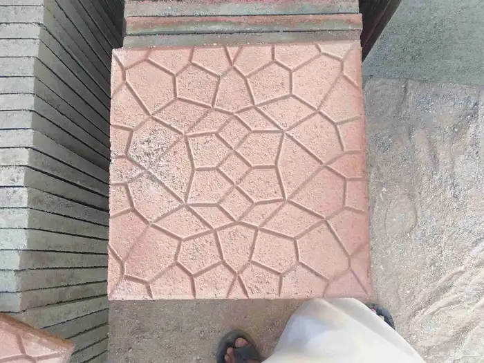 بلاط انترلوك احواش خارجي سماكه 3سم 10