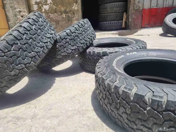 285 70 17 حجريه الكفرات نضيفه شرت 9