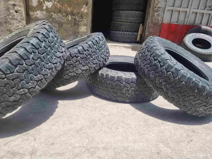 285 70 17 حجريه الكفرات نضيفه شرت 4