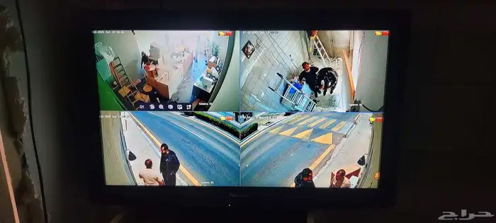 تركيب الكاميرات والسماعات و بروجكرات و مقويات و شبكات الباحة 6