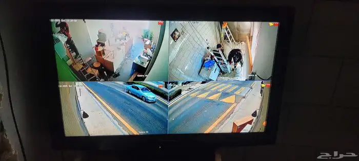 تركيب الكاميرات والسماعات و بروجكرات و مقويات و شبكات الباحة 3