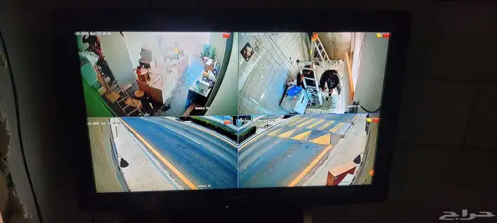 تركيب الكاميرات والسماعات و بروجكرات و مقويات و شبكات الباحة 0