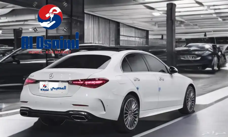 مرسيدس-بنز C300 AMG Line 2022 استيراد من كوريا- معرض العصيمي 1