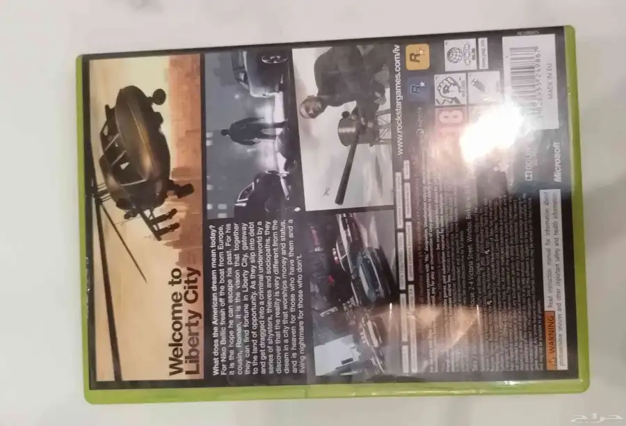 للبيع أو البدل   شريط GTA IV (قراند 4) Xbox 360 0