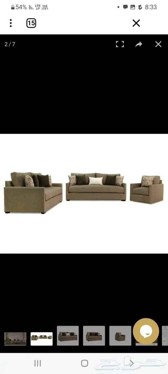 تفصيل جميع انواع لكنب وستاير وتنجيد جميع الكنب 9