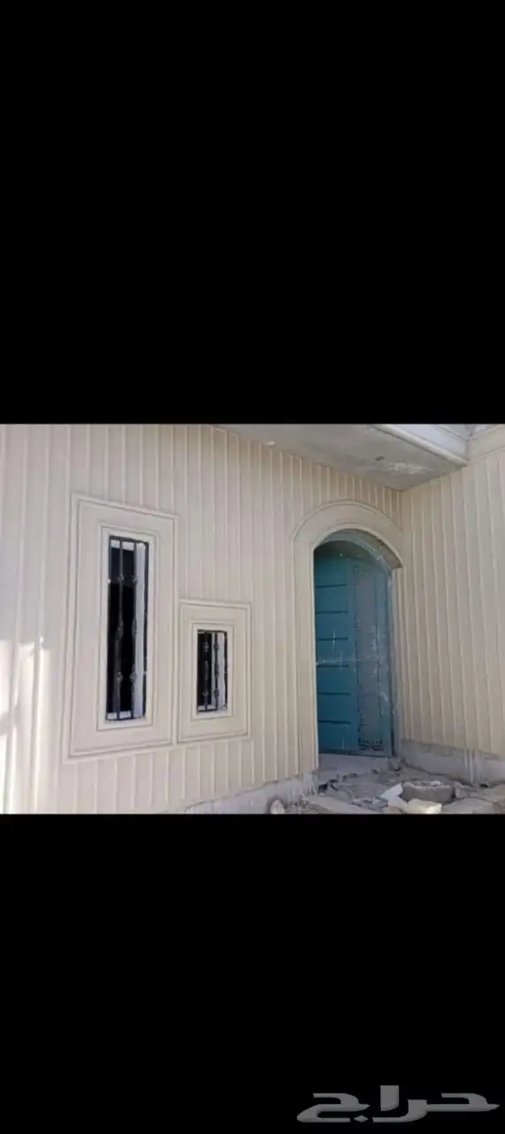 ديكورات خارجية اسمنتيه بديل الحجر 5