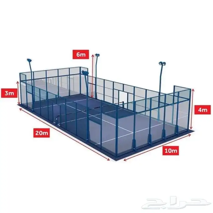 توريد وتركيب ملاعب البادل 1