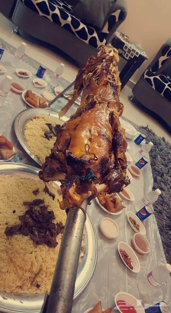 خروف مشوي على الجمر بالطريقة العثمانية 32