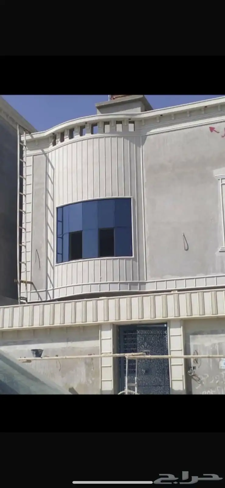 ديكورات خارجية اسمنتيه بديل الحجر 1