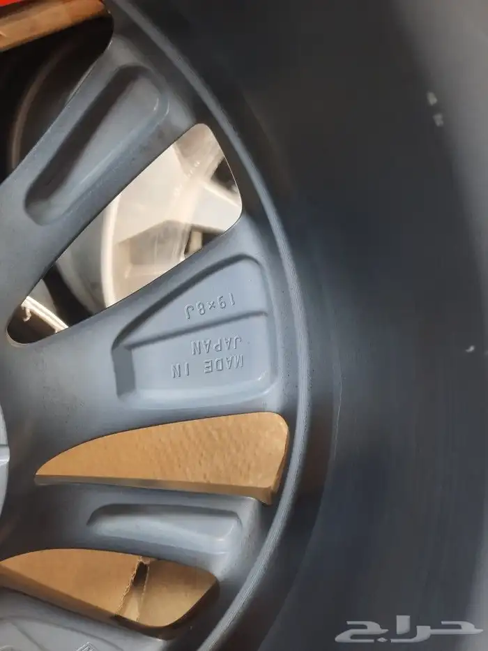 جنوط لكزس LS500 مقاس 19 موديل 2023 اصلي وكاله 1