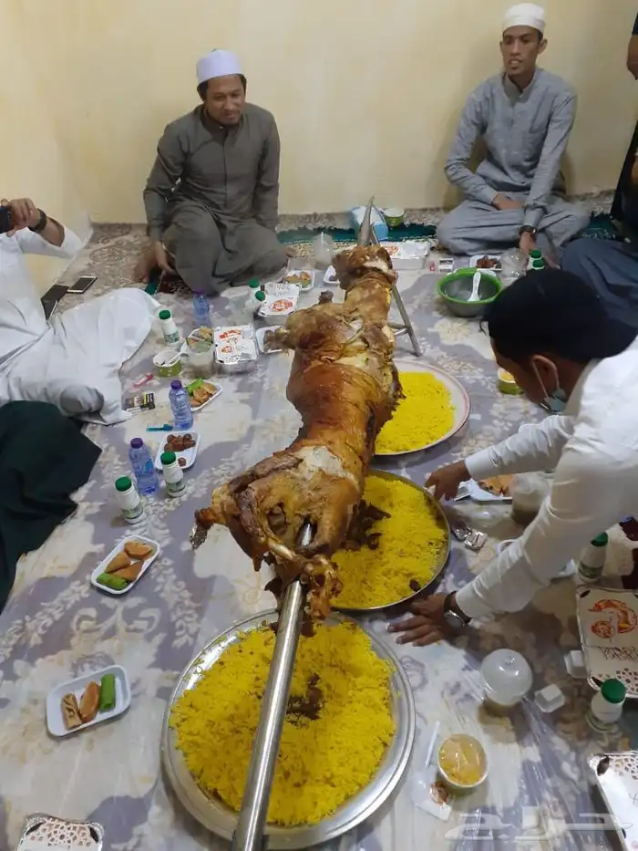 خروف مشوي على الجمر بالطريقة العثمانية 19