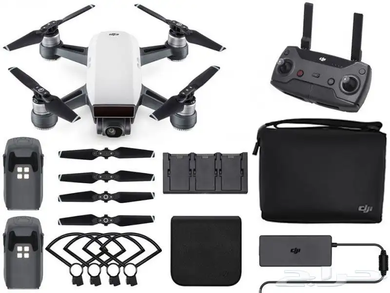 طيارة او درون DJI spark fly more combo للبيع استخدام بسيط 0