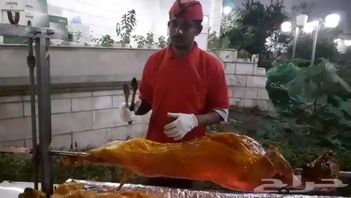 خروف مشوي على الجمر بالطريقة العثمانية 28
