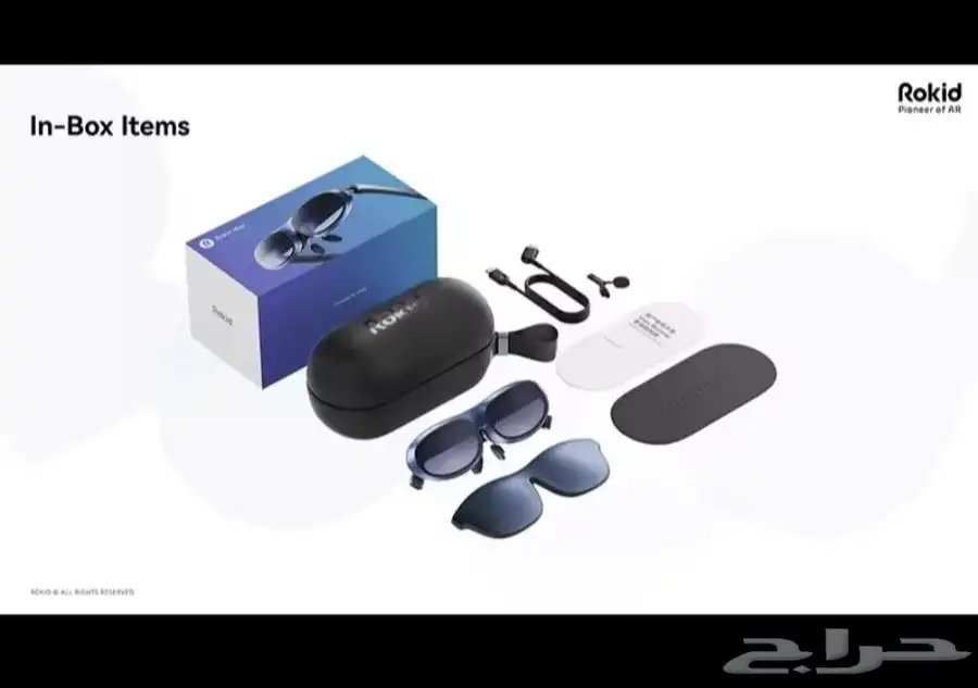 نظارة واقع معزز بشاشة oled 3
