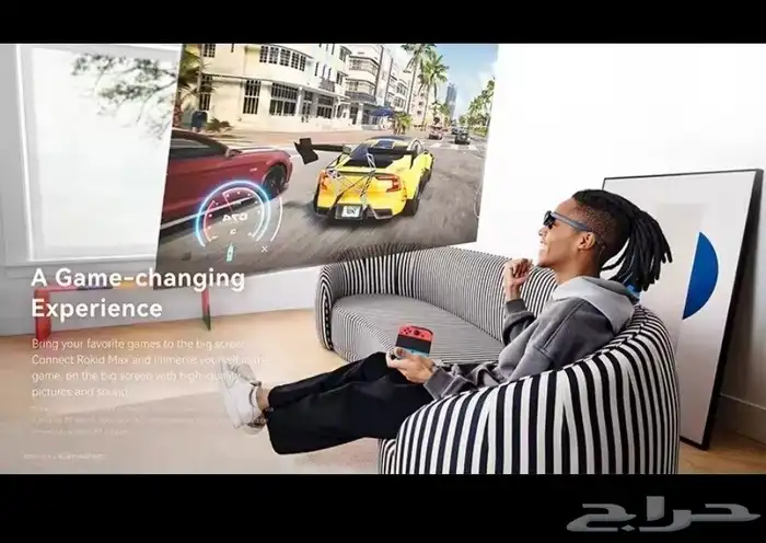 نظارة واقع معزز بشاشة oled 1
