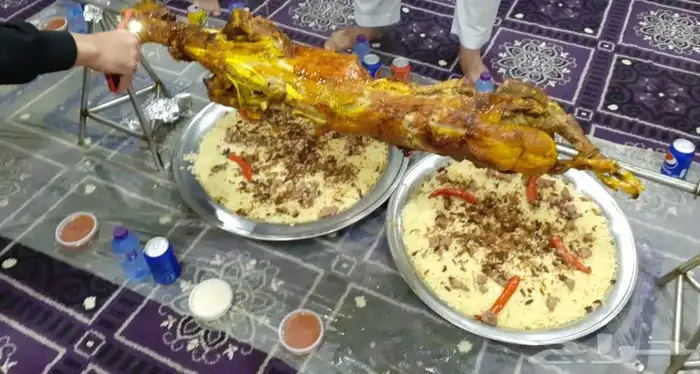 خروف مشوي على الجمر بالطريقة العثمانية 5