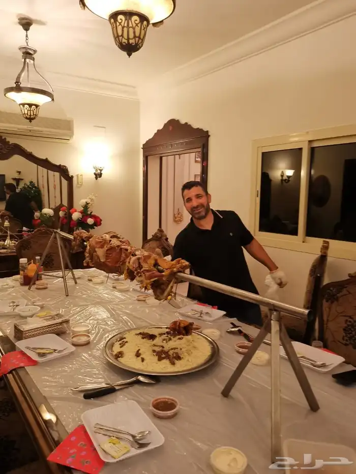 خروف مشوي على الجمر بالطريقة العثمانية 18