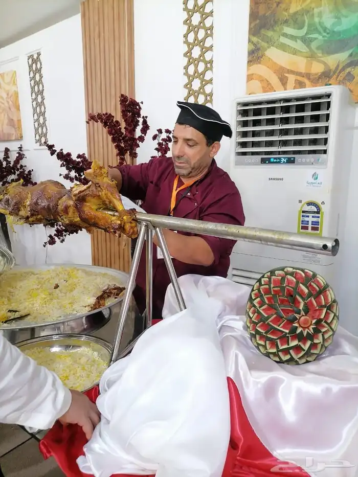 خروف مشوي على الجمر بالطريقة العثمانية 36