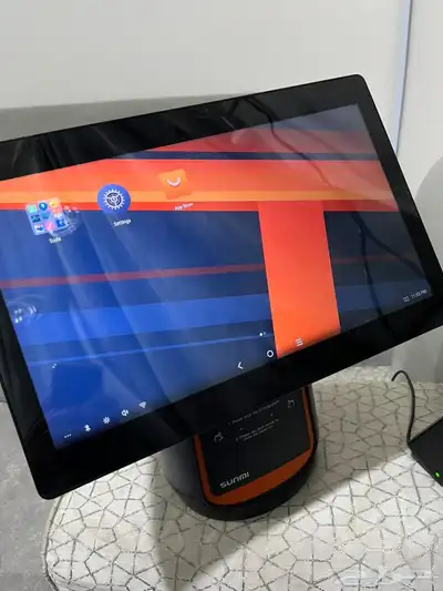كاشير شاشتين جودة ممتازه مستعمل خفيف ب800ريال 1