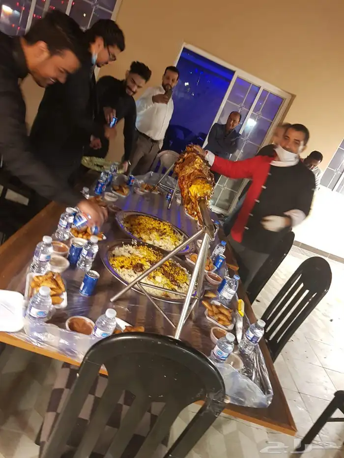 خروف مشوي على الجمر بالطريقة العثمانية 17