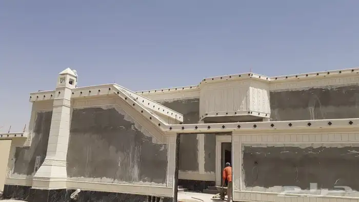 تركيب براويز وتطعيمات اسمنتيه خارجيه بجميع الاشكال والالوان 7