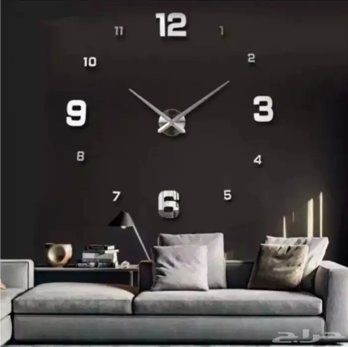 ساعة حائط 3D وساعة مجانا 10