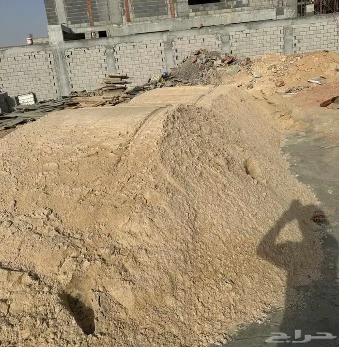 توريد جميع أنواع الدفان والرمل 0