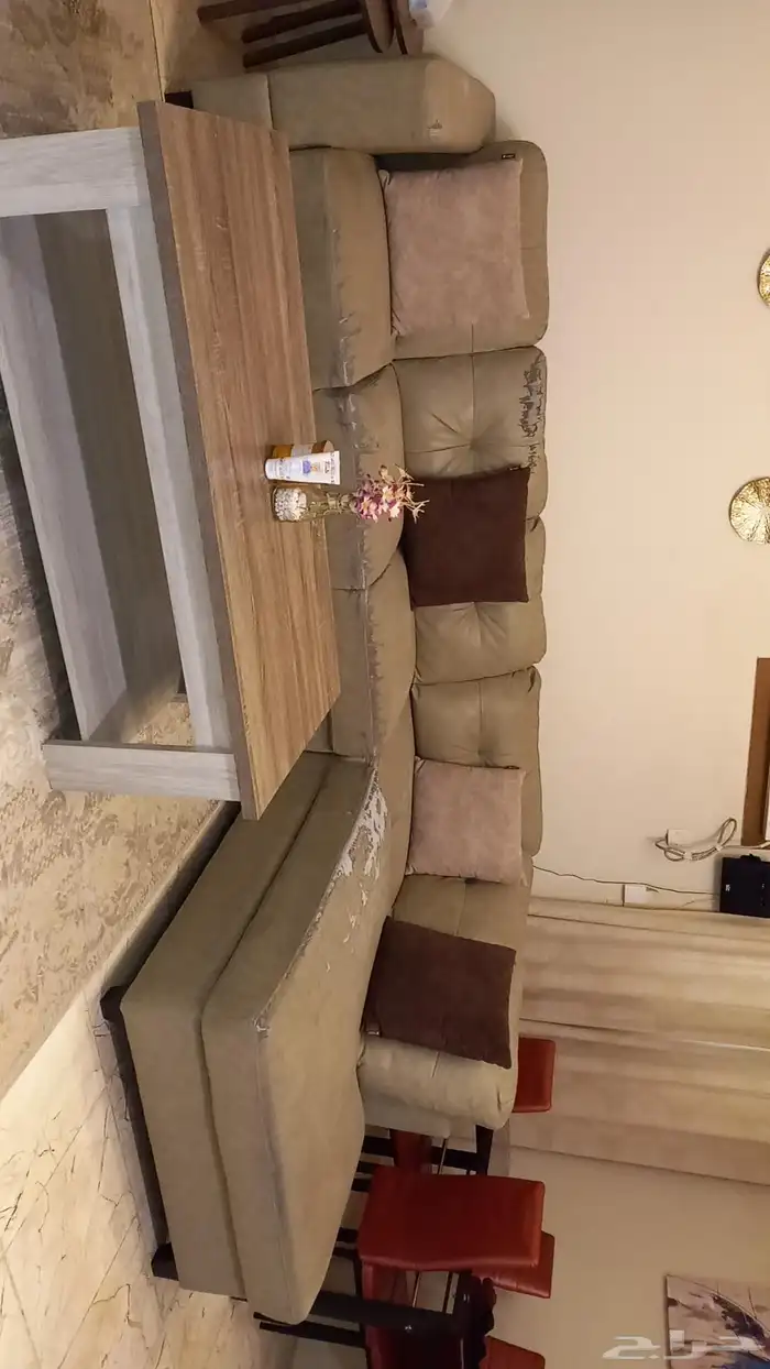 كنب جلد حرف L 1