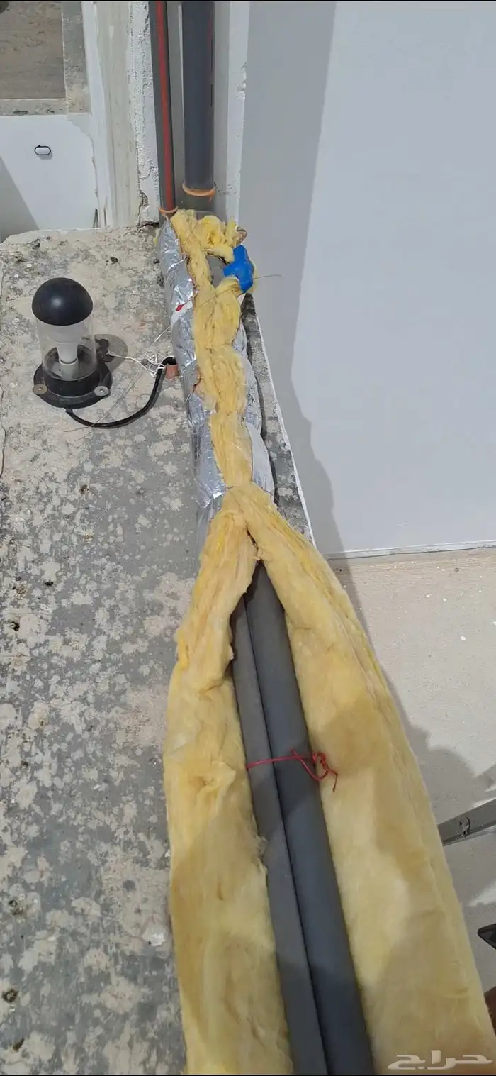 تغليف وعزل مواصير الموياء 4