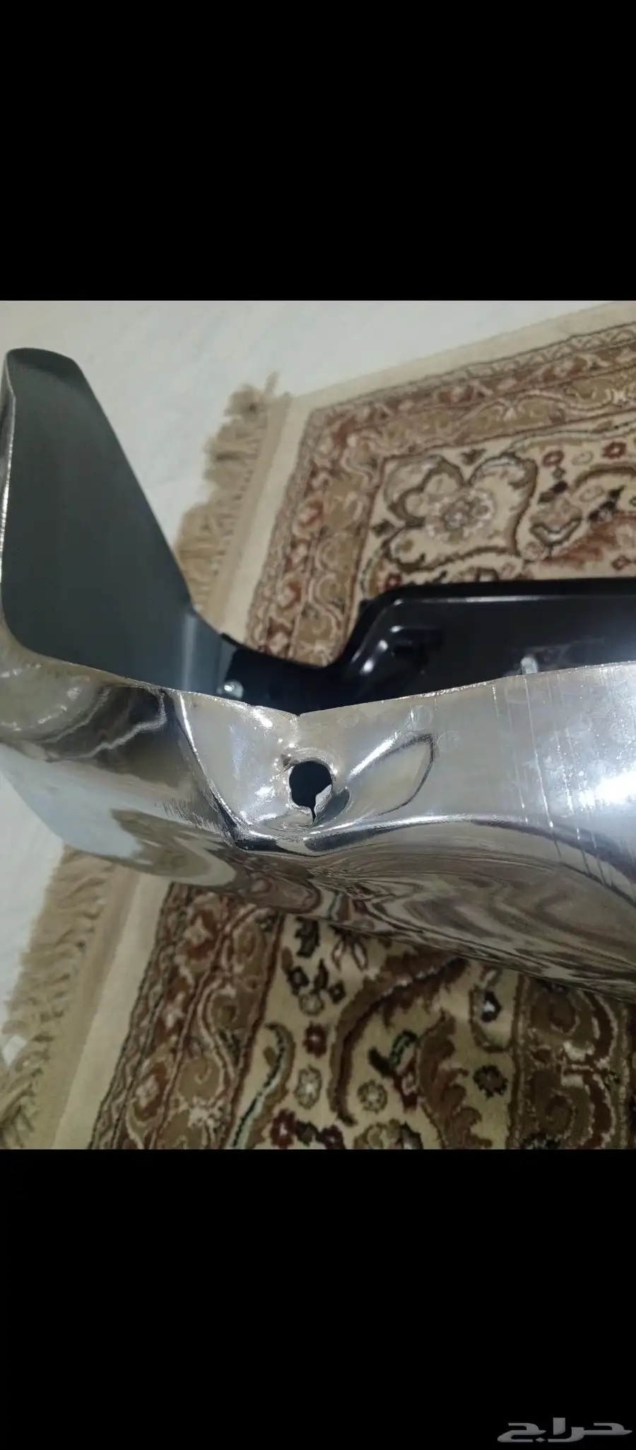 صدام خلفي ددسن 2016 وفي حكه مبينه في الصوره 4