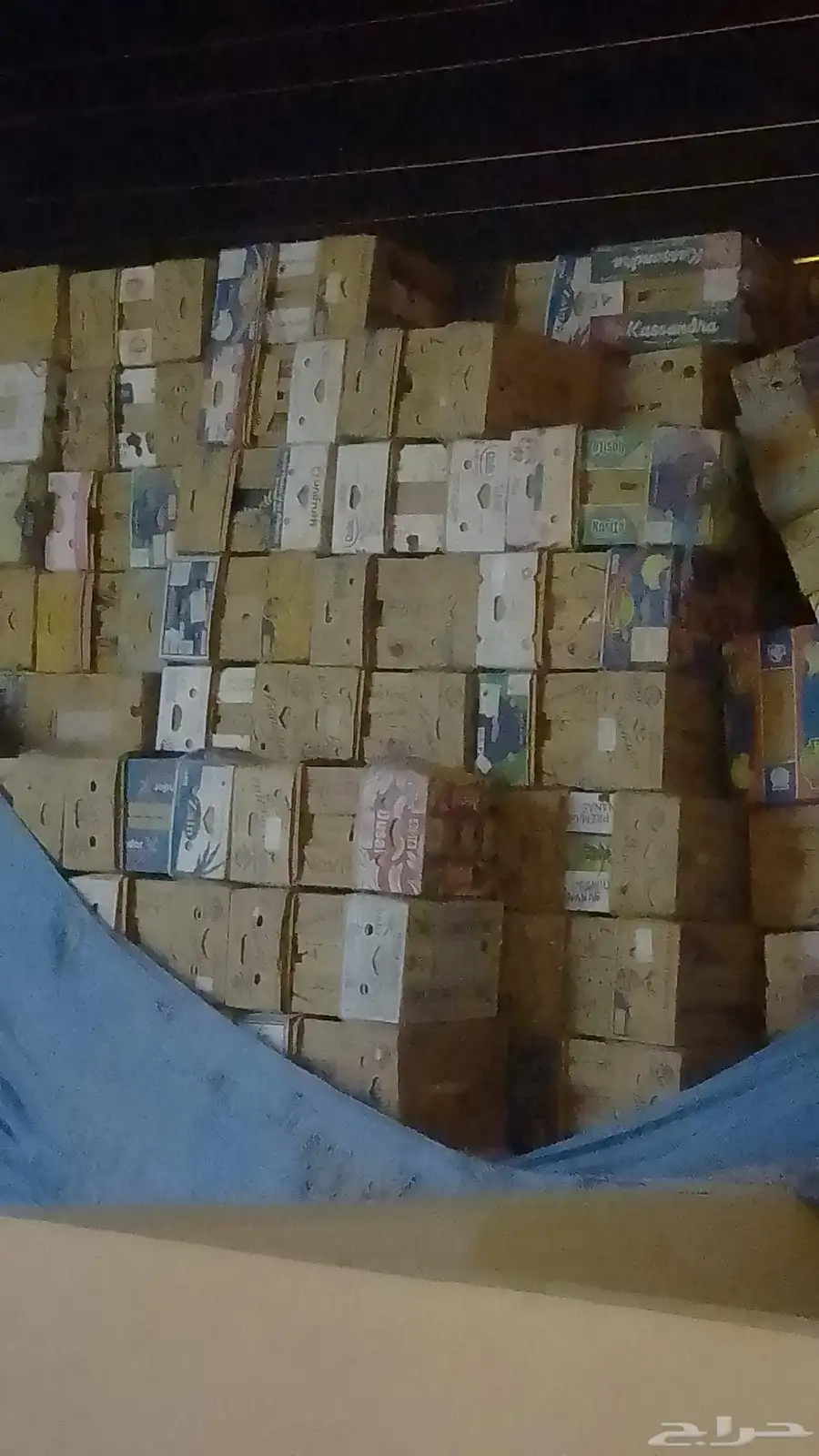 موجود كرتون موز فاضي السعر 3.5 الموقع الخرج كميه كبيره 1