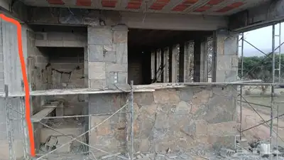 تلبيس حجر ترميم بيوت الطين أعمال تراث 2