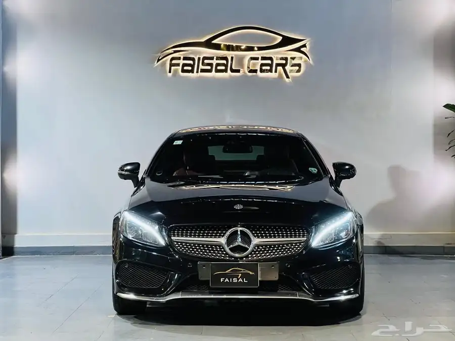 مرسيدس C200 كوبيه 2018 3 زرار بحاله ممتازه ماشاء الله 0