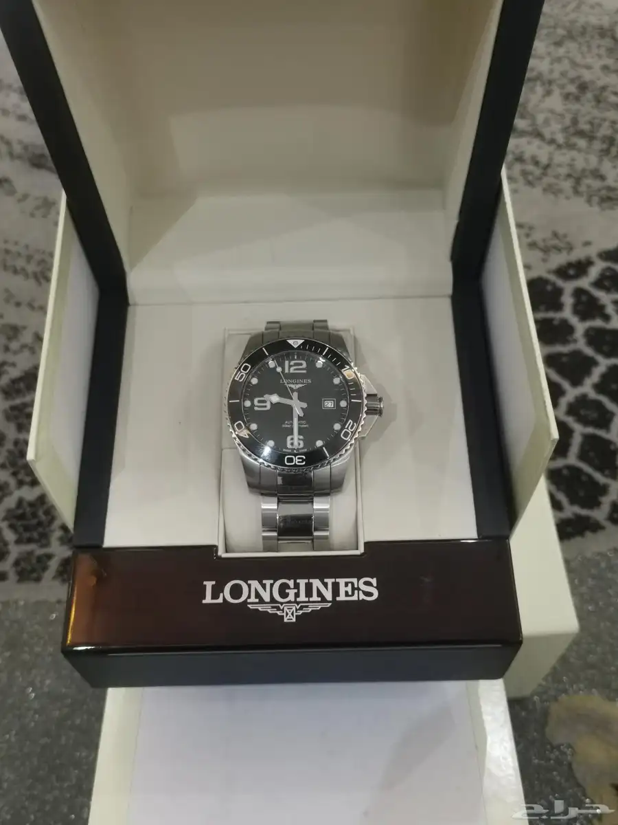 ساعة لونجين longines Hydroconquest أصلية وكيلها الحصيني index
