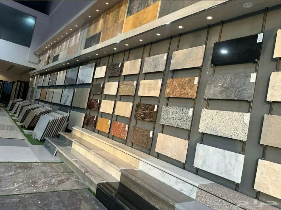 معرض مبيعات رخام سيراميك بورسلان في جدة - شركة افاق الجبال 2